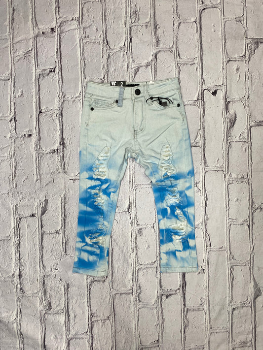 8BM5439D - Bleach Blue Wash Kids Jeans