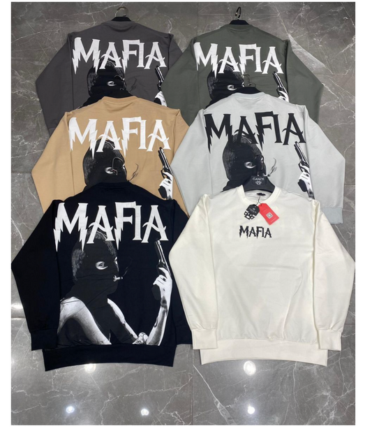 Mafia Sweatshirt - Dark Grey GG70