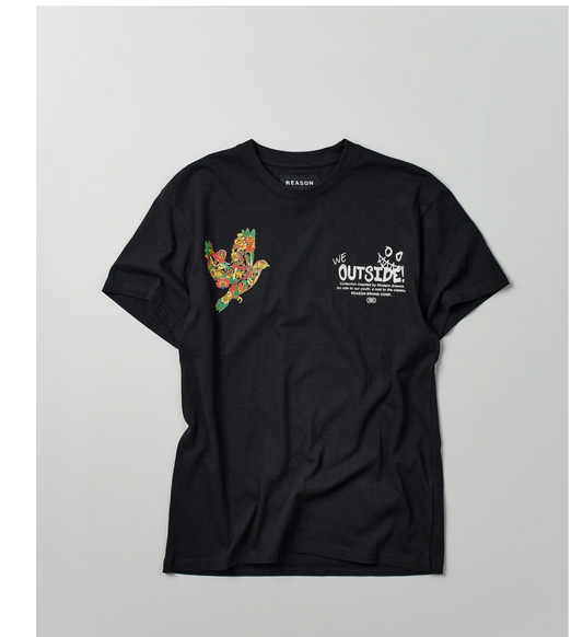 We Outside Tee (R3T59) - Black Tee