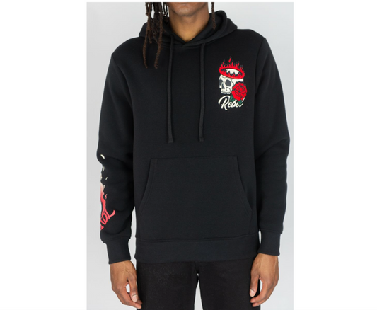 At First Sight Fleece Hoodie - Black (142-321)