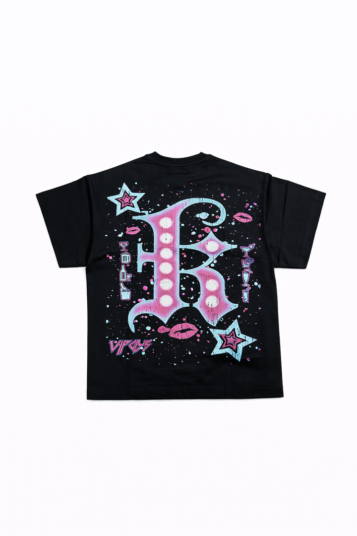 VIP Club Graphic Tee - Black