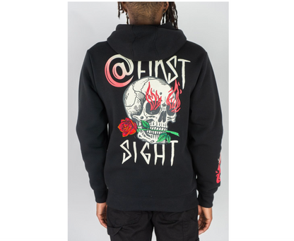 At First Sight Fleece Hoodie - Black (142-321)