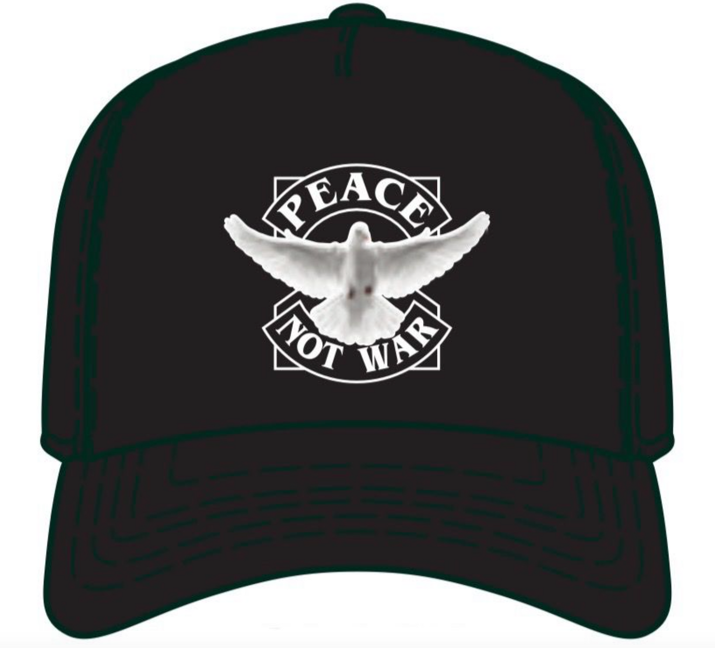 MUKA S4411 Black Peace No War Hat