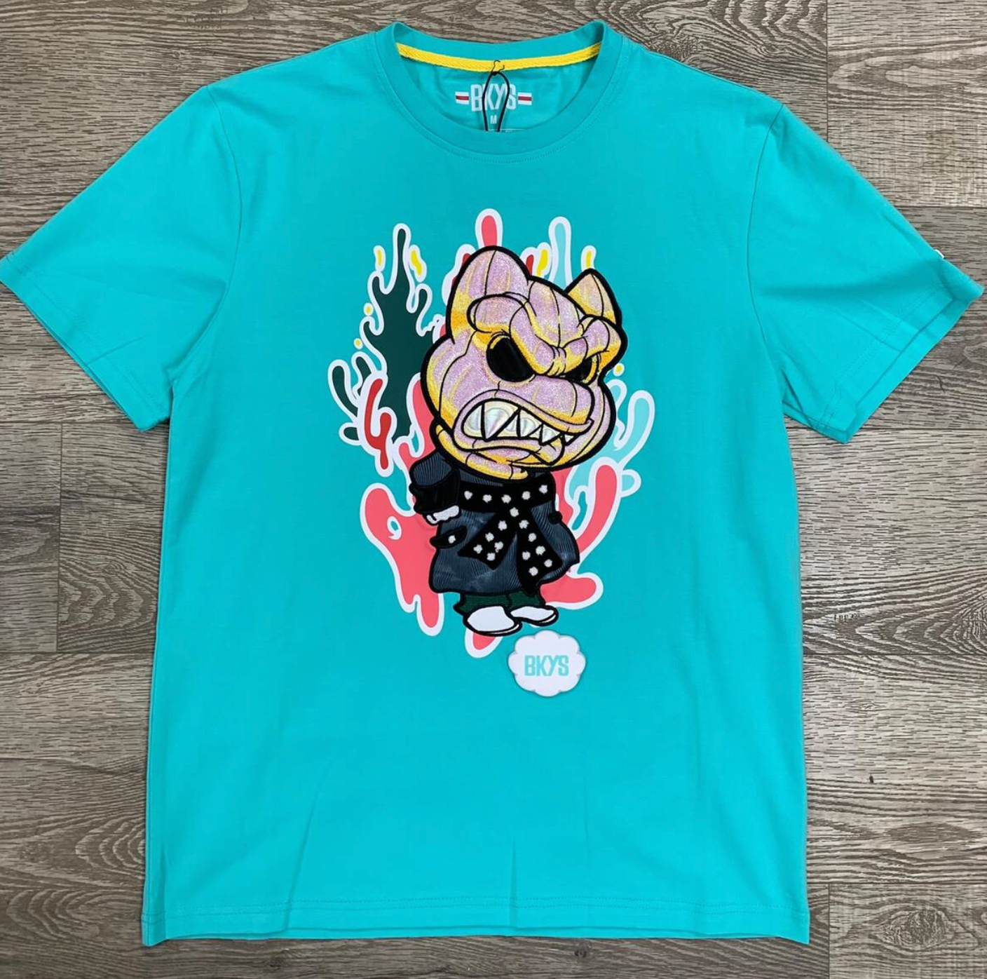 T474 Roar Teal T-shirt