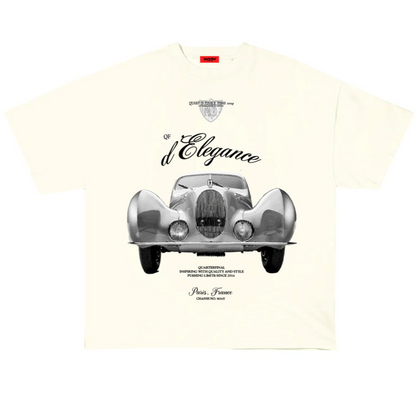 QTFL Talbot-Lago T-shirt Cream