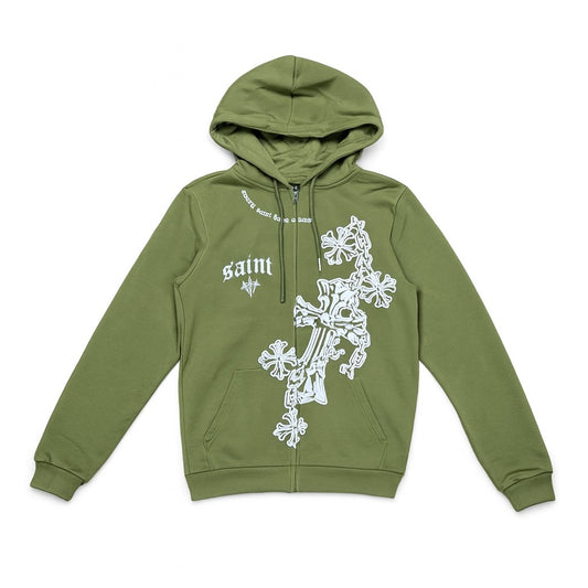 Saint Zip Up - Green