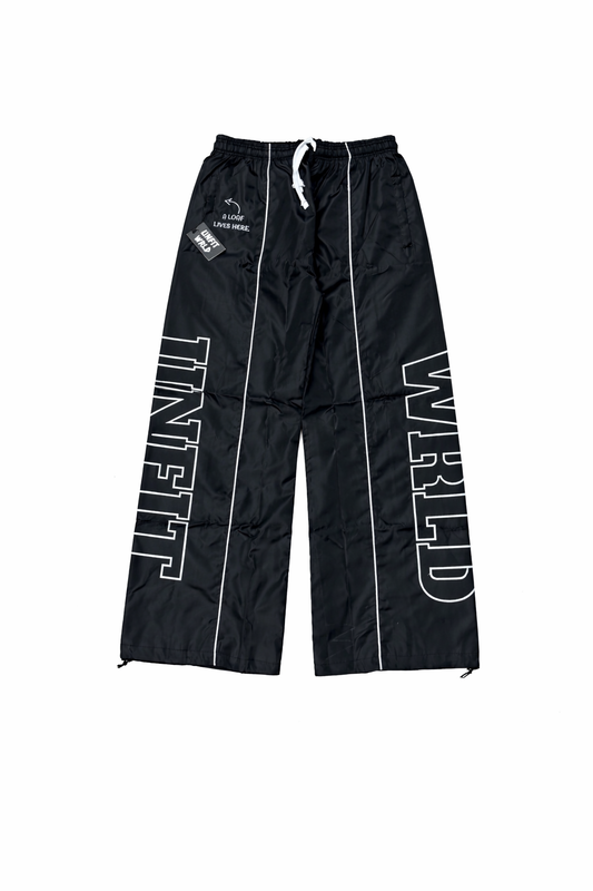 Unftd Wrld Baggy "Parachute" Pants - Black