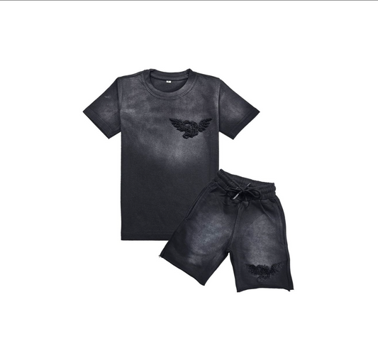 BSB - Black Wash Tee - Kids