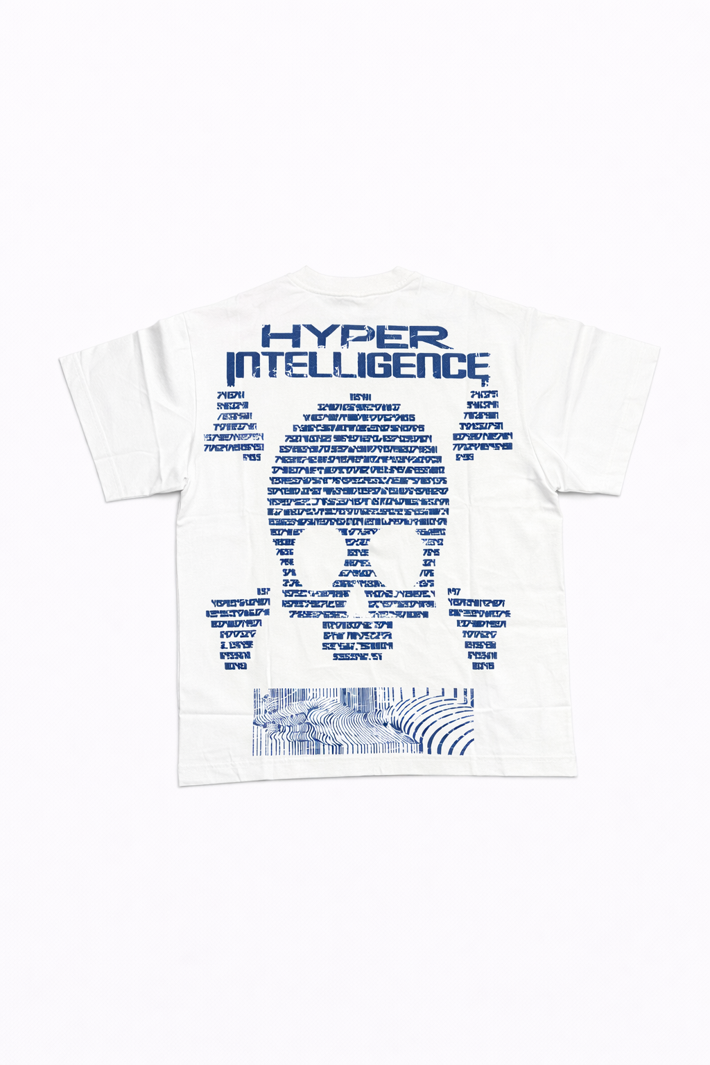 Hyper Intelligence Graphic Tee - White