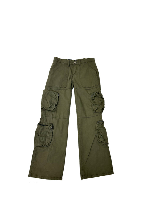 M8026T olive cargos