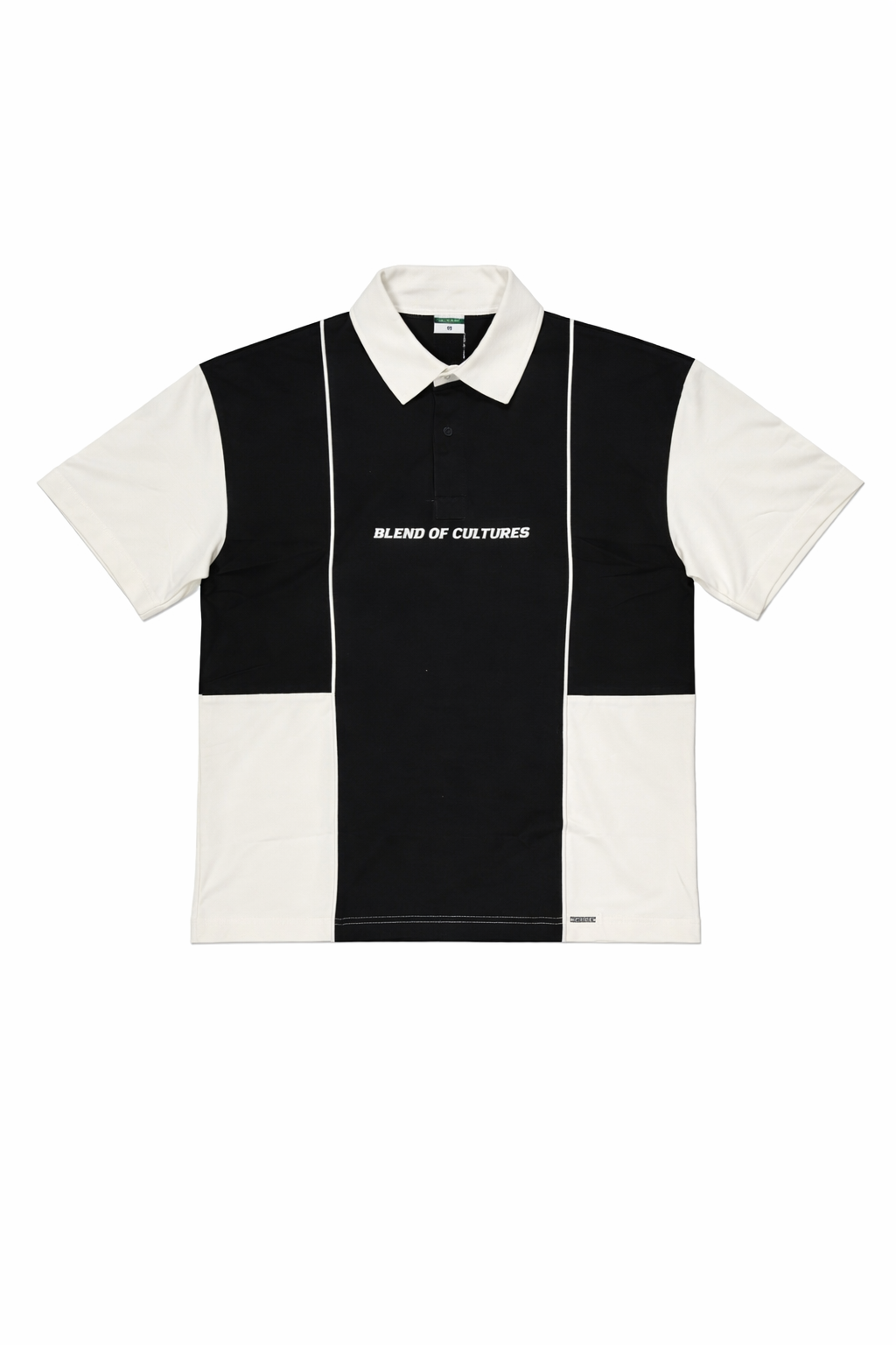 Contrast Polo - Black