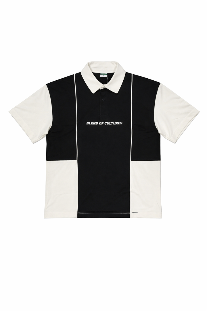 Contrast Polo - Black