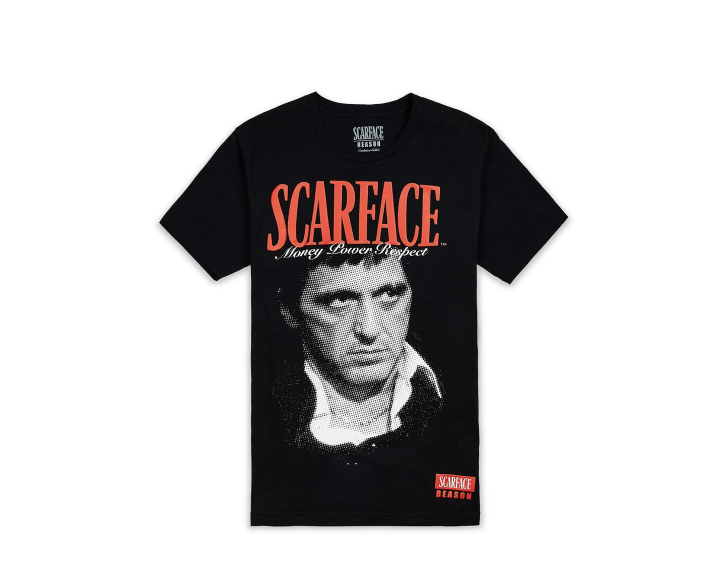 SF8 SF10 SCARFACE TEE BLACK RACK1(A3)