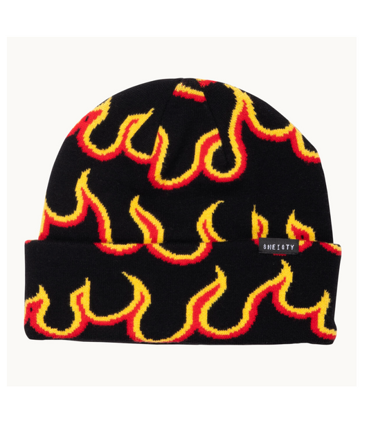 Flame Stripe Beanie (SWW2432BLK)