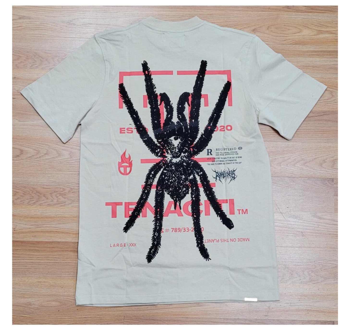 Spider Staple 2 Tee - Khaki