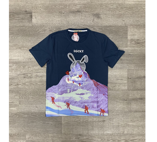 T644 - Climb Up Lucky Tee - Midnight Colorway