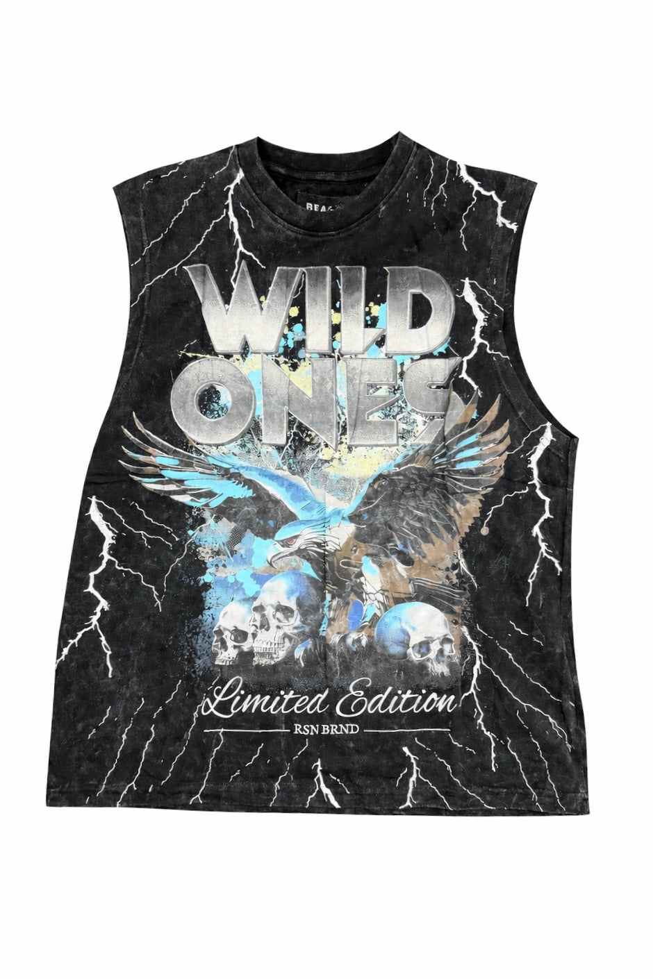 Wild Ones Muscle Tee - Black