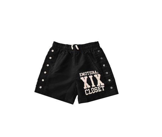 “Backyard” Nylon Shorts - Black