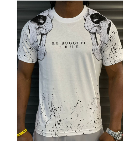 Rich Gang True By Bugotti T-Shirt White