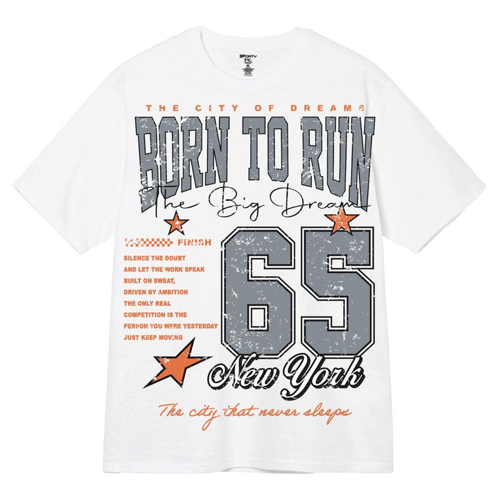 BORN TO RUN PRINTED TEE