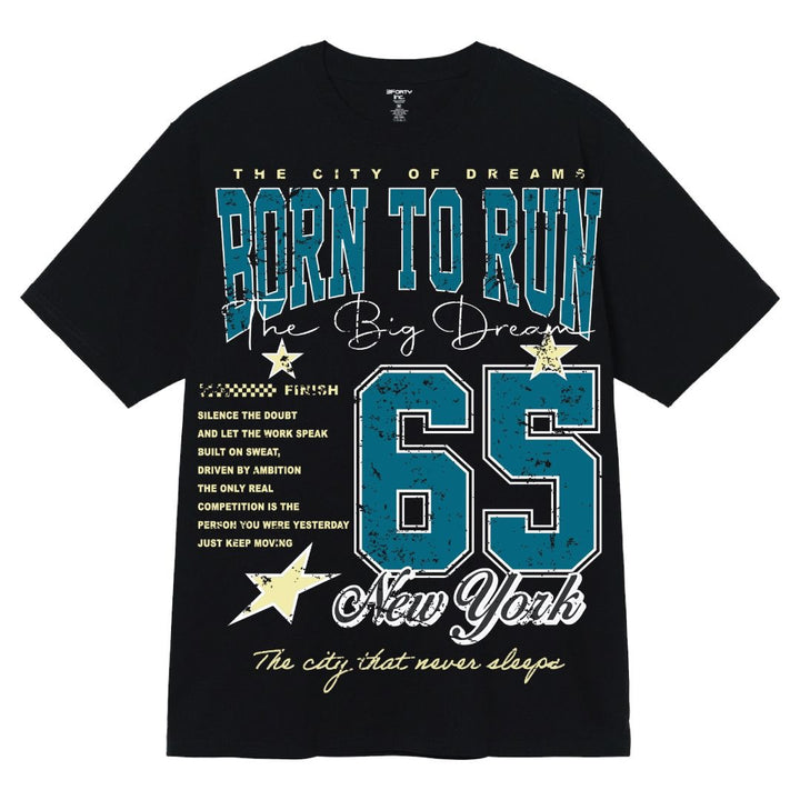 BORN TO RUN PRINTED TEE
