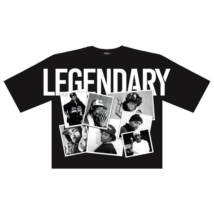 LEGENDARY DIGITAL OVERSIZED CROP TEE