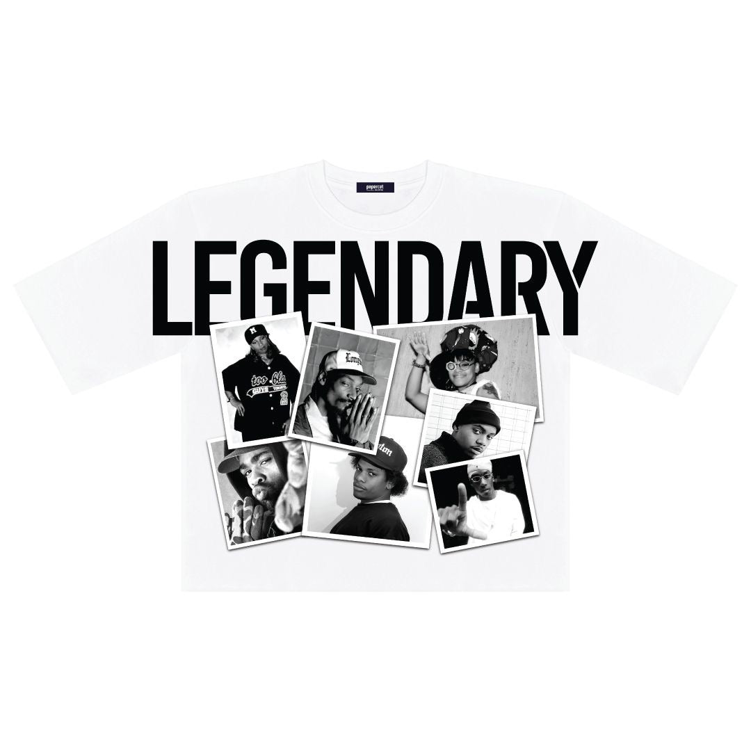 LEGENDARY DIGITAL OVERSIZED CROP TEE