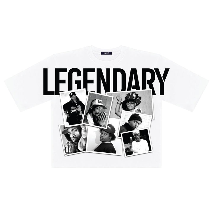 LEGENDARY DIGITAL OVERSIZED CROP TEE