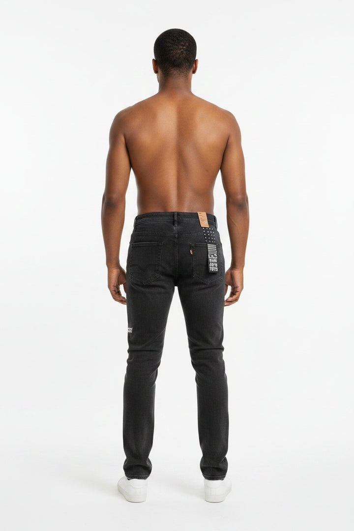 KsubI Royalty Skinny Denim - Black Wash