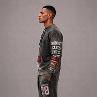 All Over Graphic Hoodie - Men's Streetwear Hoodie