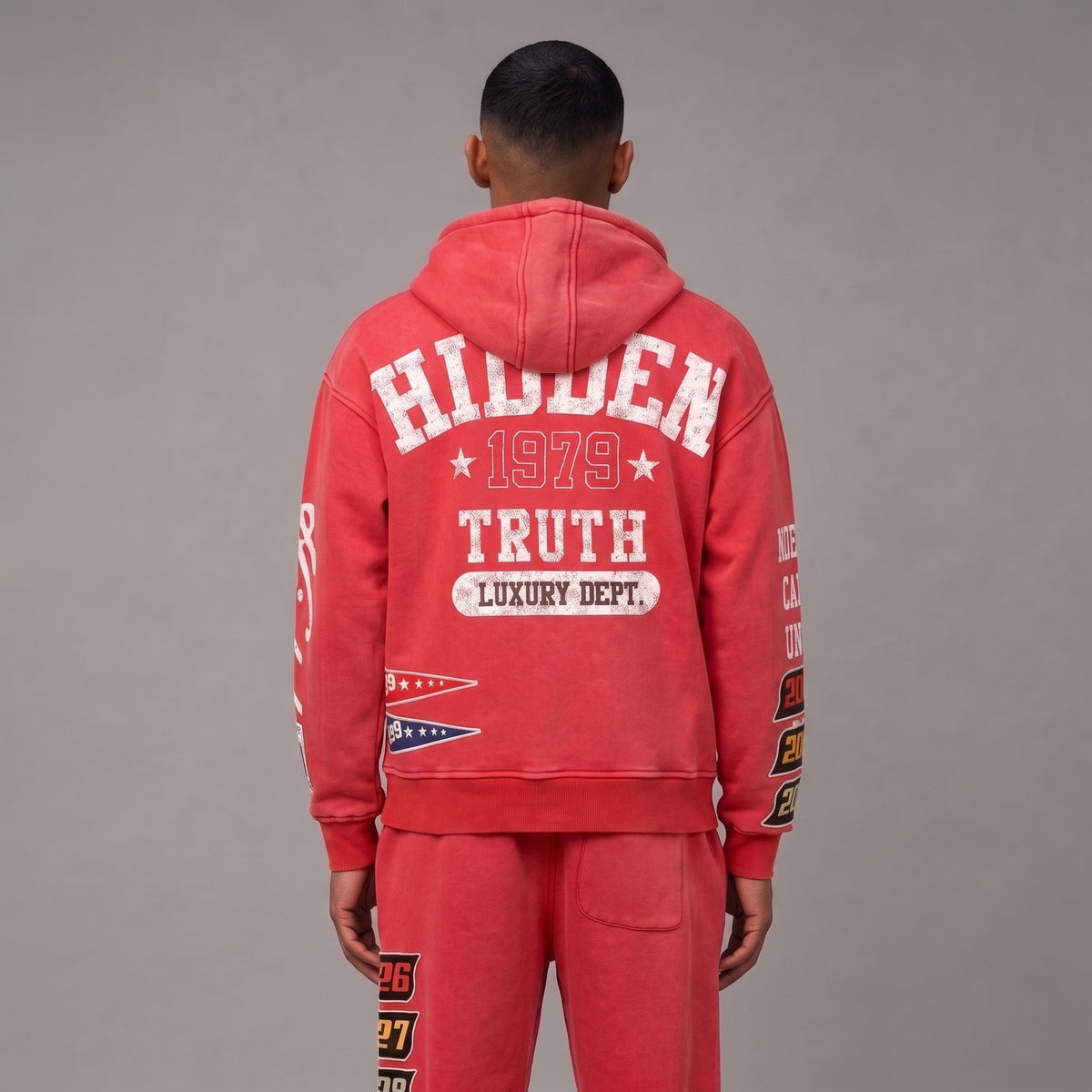 All Over Graphic Hoodie - Men's Streetwear Hoodie