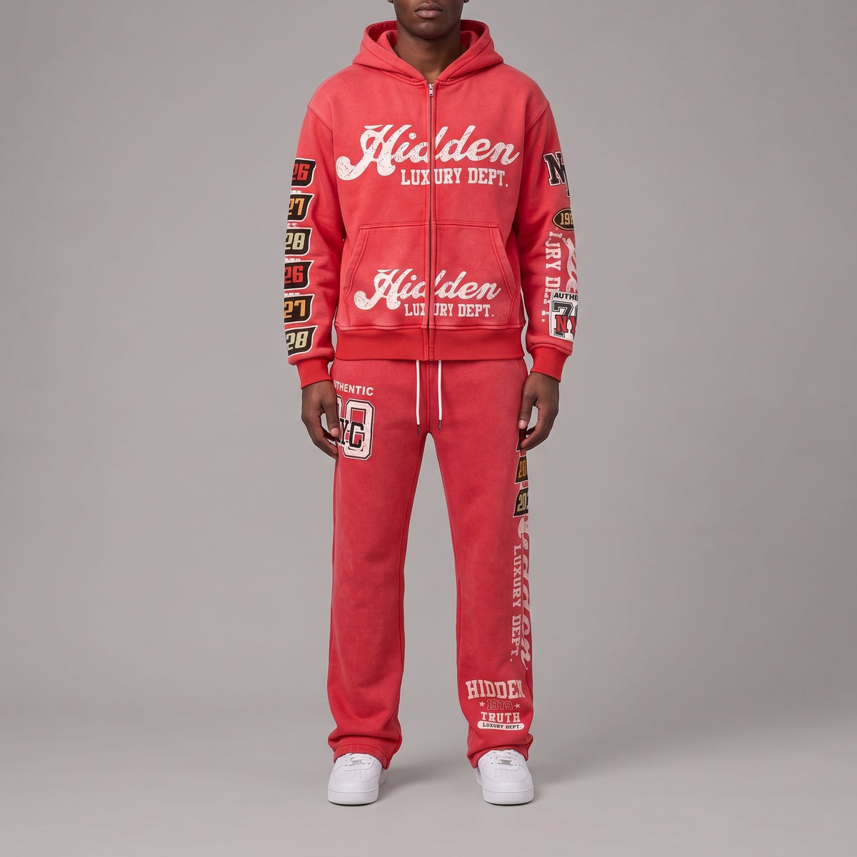 All Over Graphic Pants - Men's Streetwear Pants