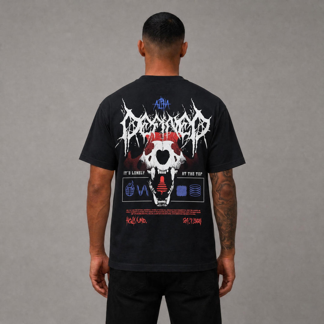 Alpha Defined Tee - Black