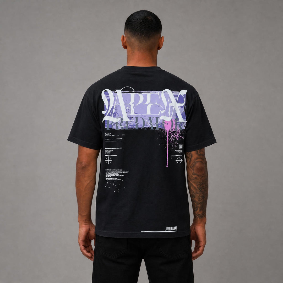 Apex Graphic Tee - Black