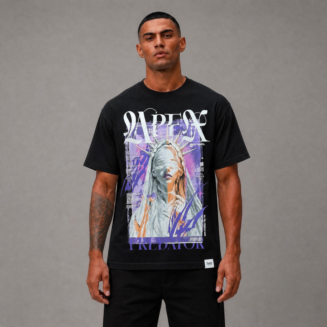 Apex Graphic Tee - Black