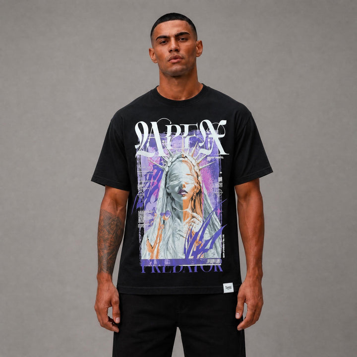 Apex Graphic Tee - Black
