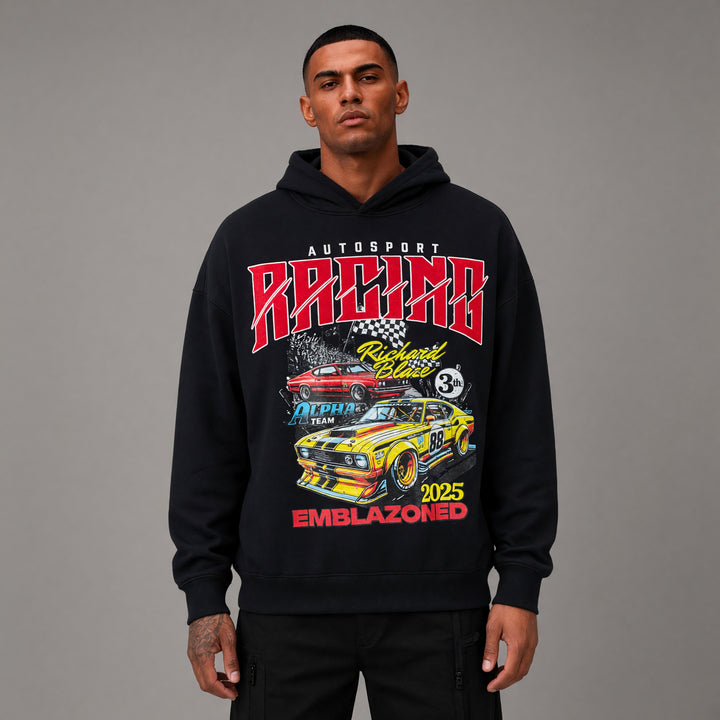 Autosport Racing Hoodie - Black