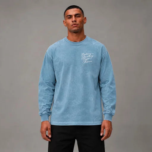 Believing In Something Sweatshirt - Men's Graphic Streetwear Sweatshirt