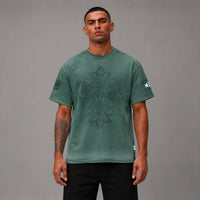 Bkys Cross French Terry Tee - Men's Graphic Streetwear T-Shirt