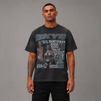 Bkys Magazine French Terry Tee - Men's Graphic Streetwear T-Shirt