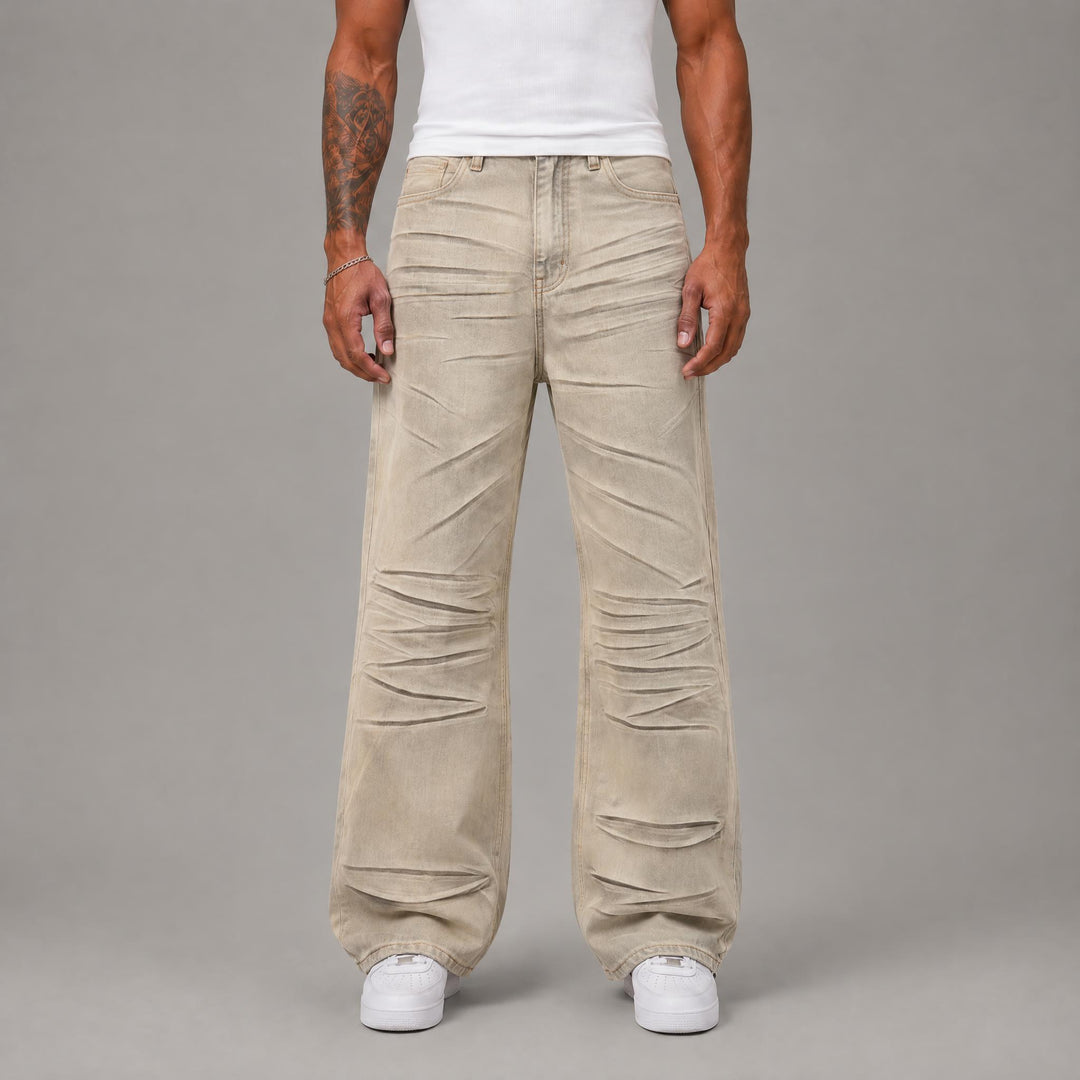 Baggy Fit Jeans - Men&