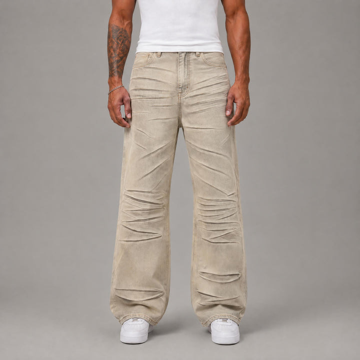 Baggy Fit Jeans - Men&