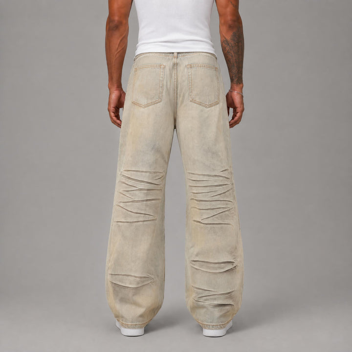 Baggy Fit Jeans - Men&