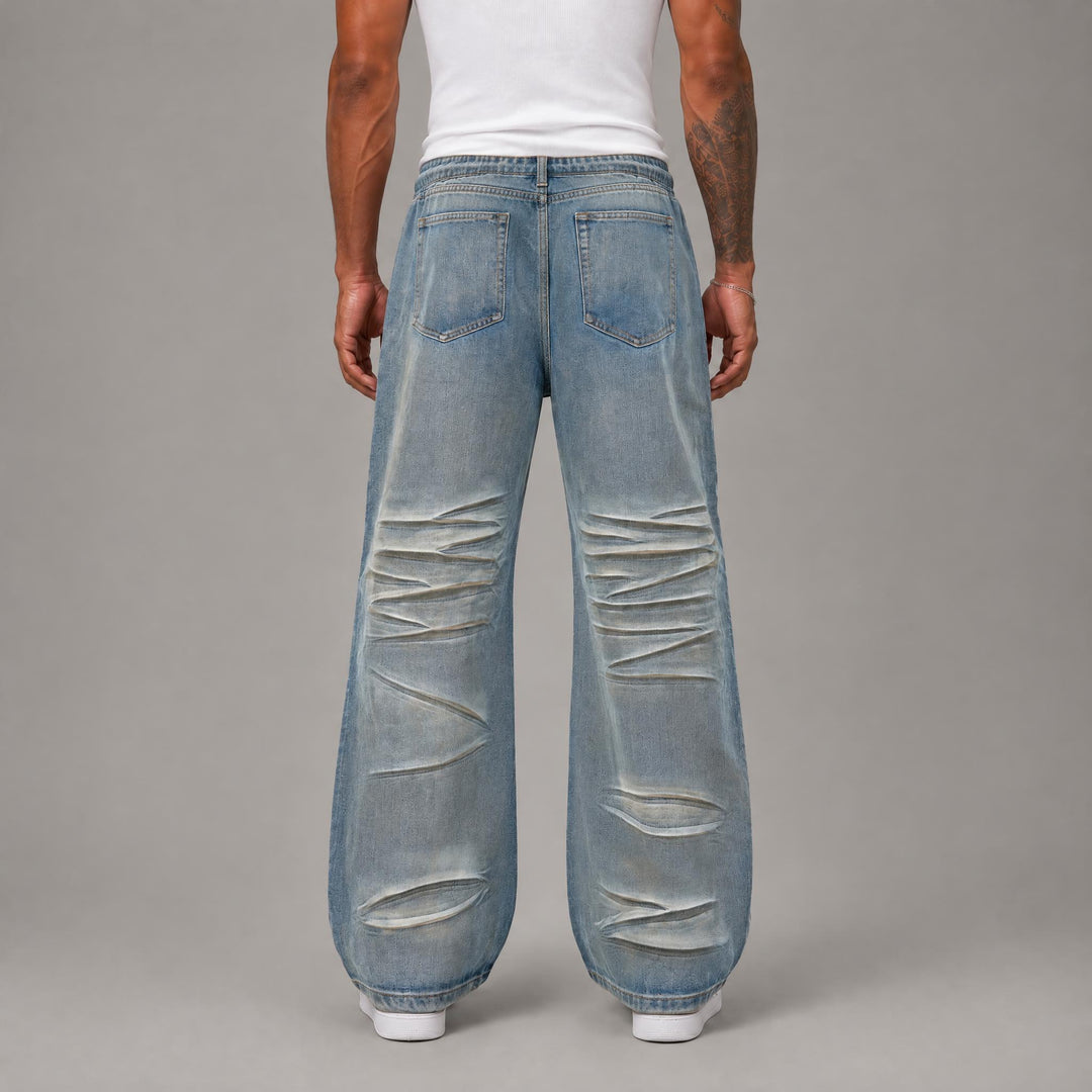 Baggy Fit Jeans - Men&