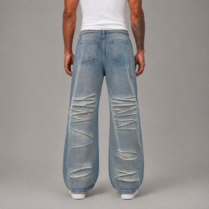 Baggy Fit Jeans - Men&
