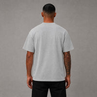 Bases Ash Grey Vintage Wash T-Shirt 002-100