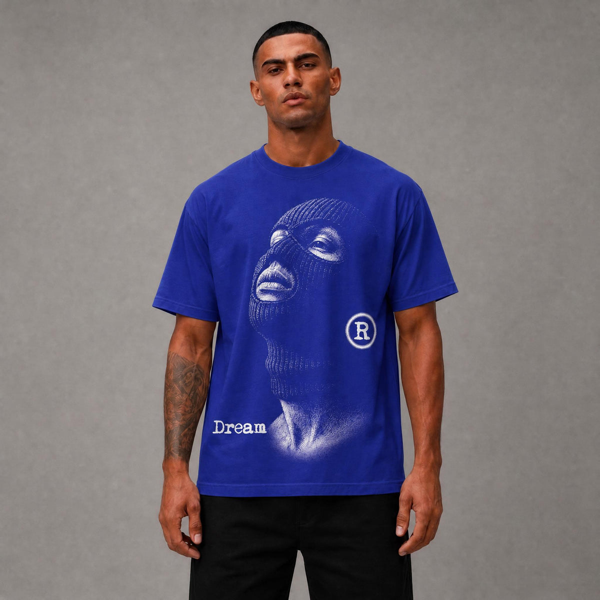 Big Men's Dream Graphic Tee - Blue