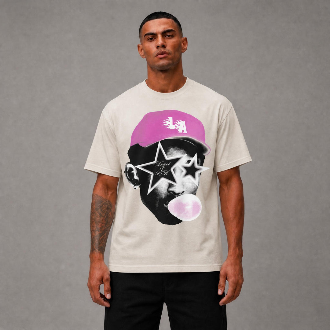 Big Starry Eyes Tee - Sand