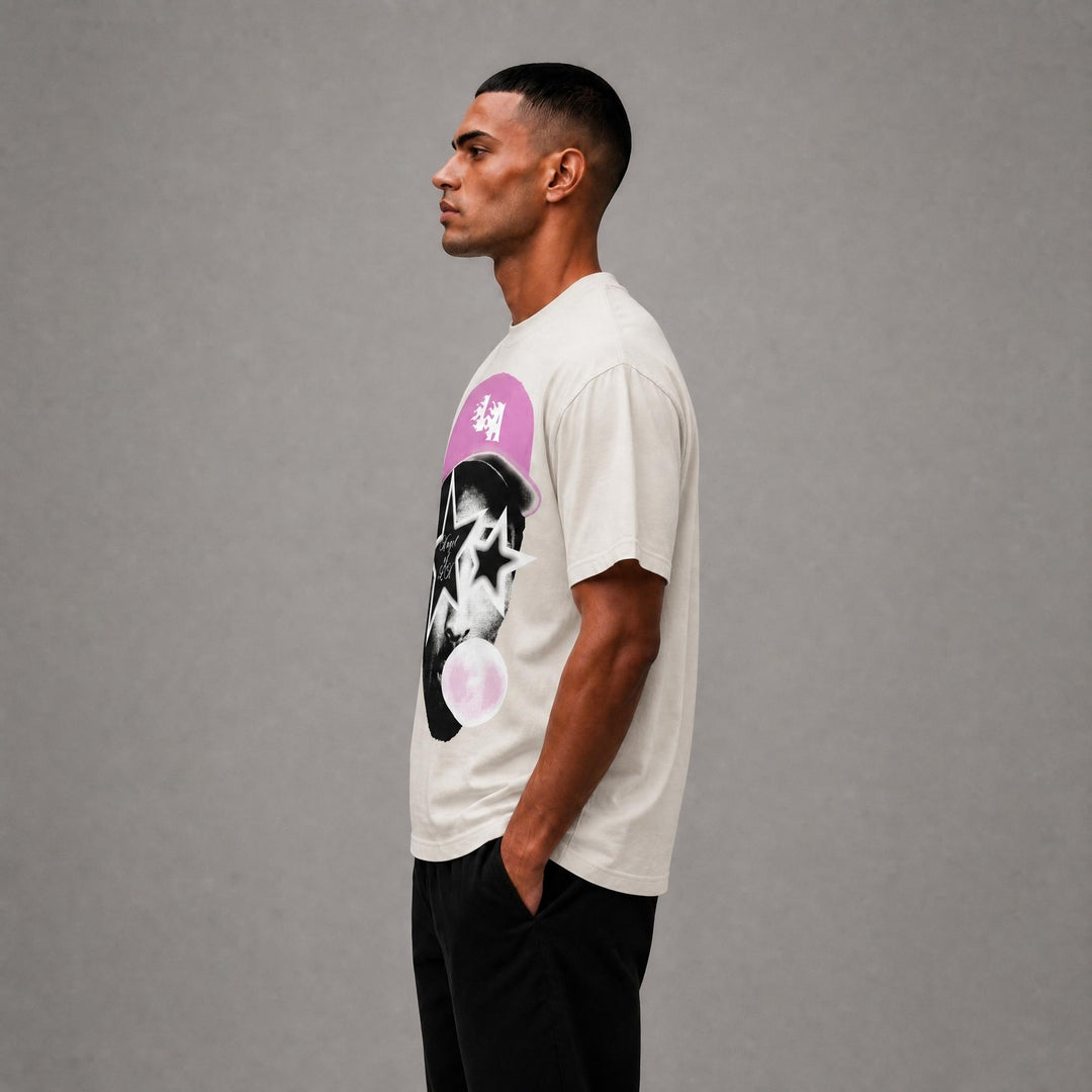 Big Starry Eyes Tee - Sand