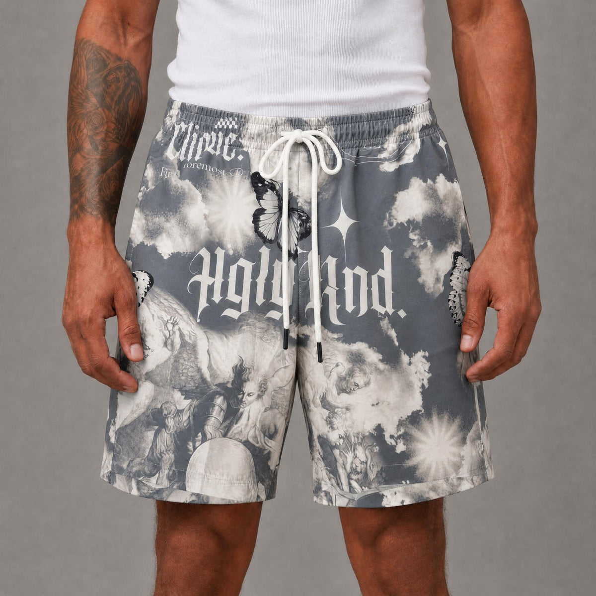 Big U Shorts - Smokey Gray